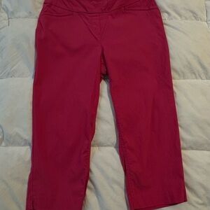 Westbound Fuchsia Cropped Pants size 12